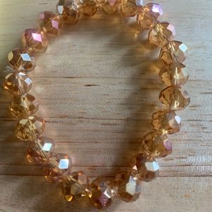 Gold Crystal Bracelet